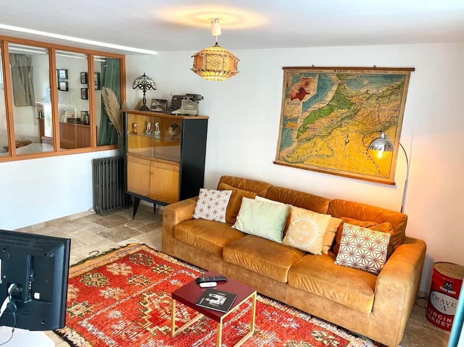 La Suite De La Maison Jaune Montpellier Bagian luar foto